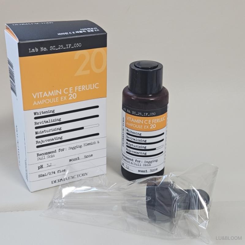 DERMA FACTORY Pure Vitamin CE Ferulic Ampule 22ml (+Dárek zdarma)