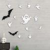 96pcs Stickers - Reusable Cute Halloween Decorations - Self-Adhesive Wall Stickers For Gothic , Doors, Walls, Rooms, Closets
