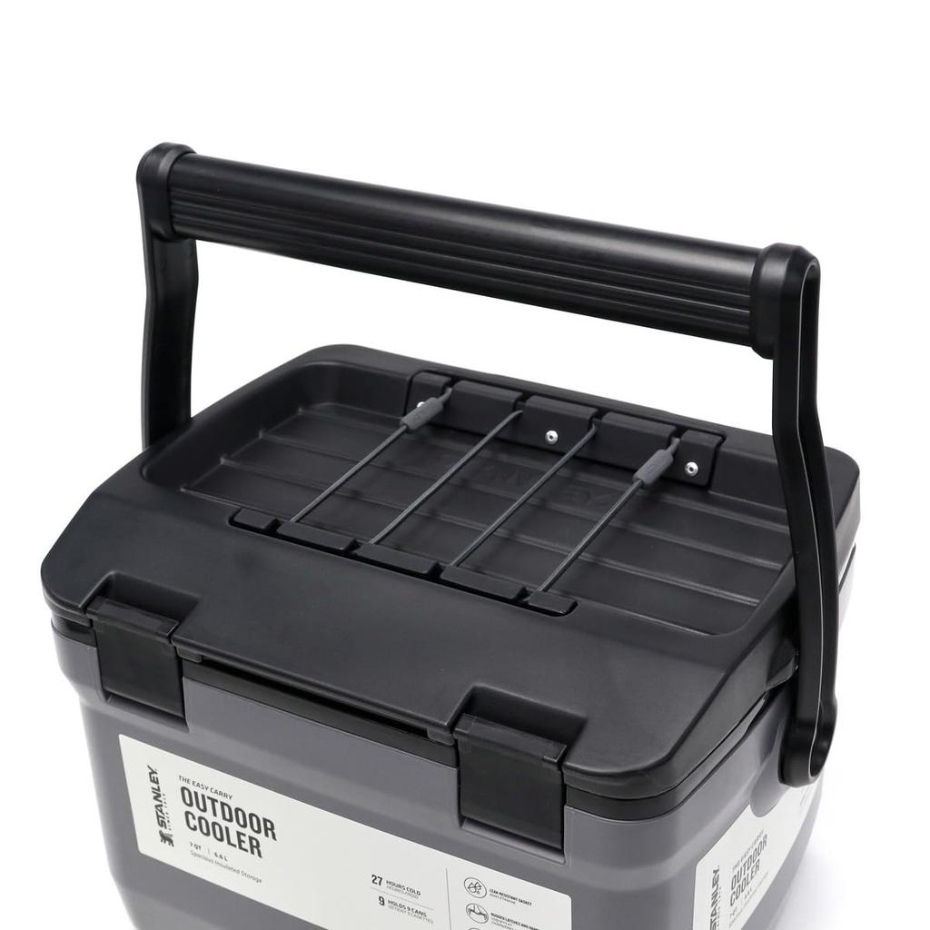 Stanley Adventure Series Cooler Box, 6.6L, Insulated, Perfect for Hiking, Outdoor Activities, Camping, Picnics, and Trails, Model 1001622