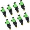8pcs 0280150558 Fuel Injector Nozzle Flow Matched Replacement for Ford for Mustang 1996-2004 4.6L for Ford F-350 1993-1994 for Ford F-150 2002 5.4L