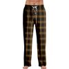 Stripe Pajama Pants Sleepwear Casual Drawstring Elastic Waist Pants Comfy Straight Yoga Loose Trousers