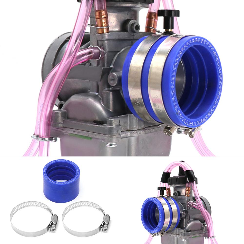 35mm 40 Mm 45mm High Pressure Silicone Motorcycle Carburetor Intake Air Filter Interface Adapter for PE PWK PWM FCR Carburetor