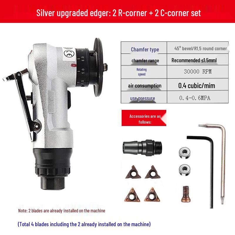 Handheld 45° Pneumatic Chamfering Machine for Metal Deburring