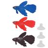 Lifelike Fish Environmentally Friendly Silicone Colorful Fish for Aquarium   Decoration