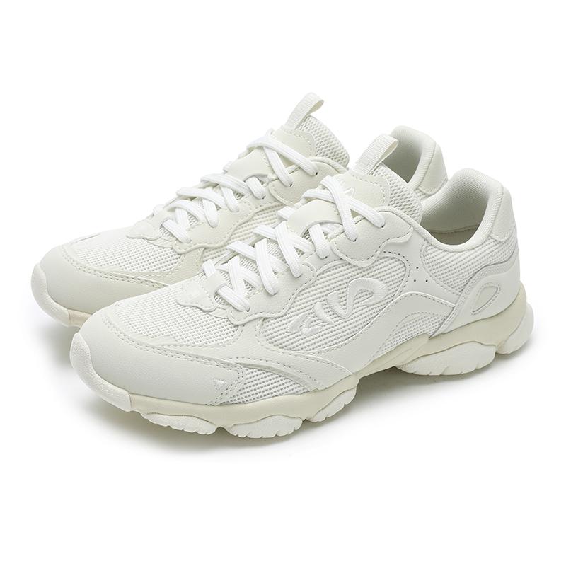 New FILA FLUID 6 ST Low Top Running Shoes Women's White Yellow F12W521107FWB