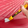 Car Cleaning Brush Set 3PCS Anti Slip Rubber Handle Detailing Tools for Air Vent Dashboard Interior Detailing