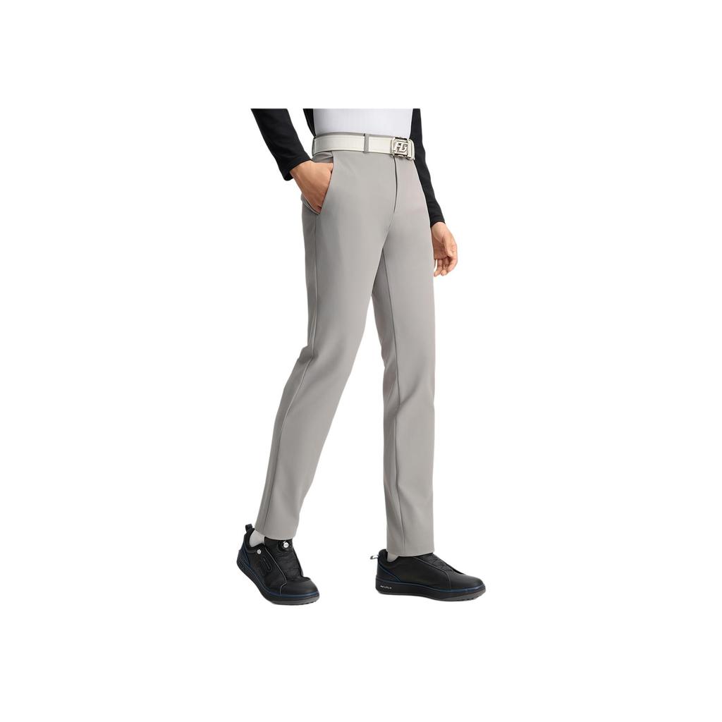 Fila Golf Series Fashionable Versatile Straight Leg Casual Pants Men Bottoms Gray A11M515811F-DY