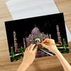 Scratch Art Paper for Adults Scratch Art Painting Paper DIY Night View Scratchboard Gift for Friends Family