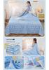 Pure Cotton 6-Layer Gauze Summer Quilt for Children - Thin, Breathable Baby Blanket