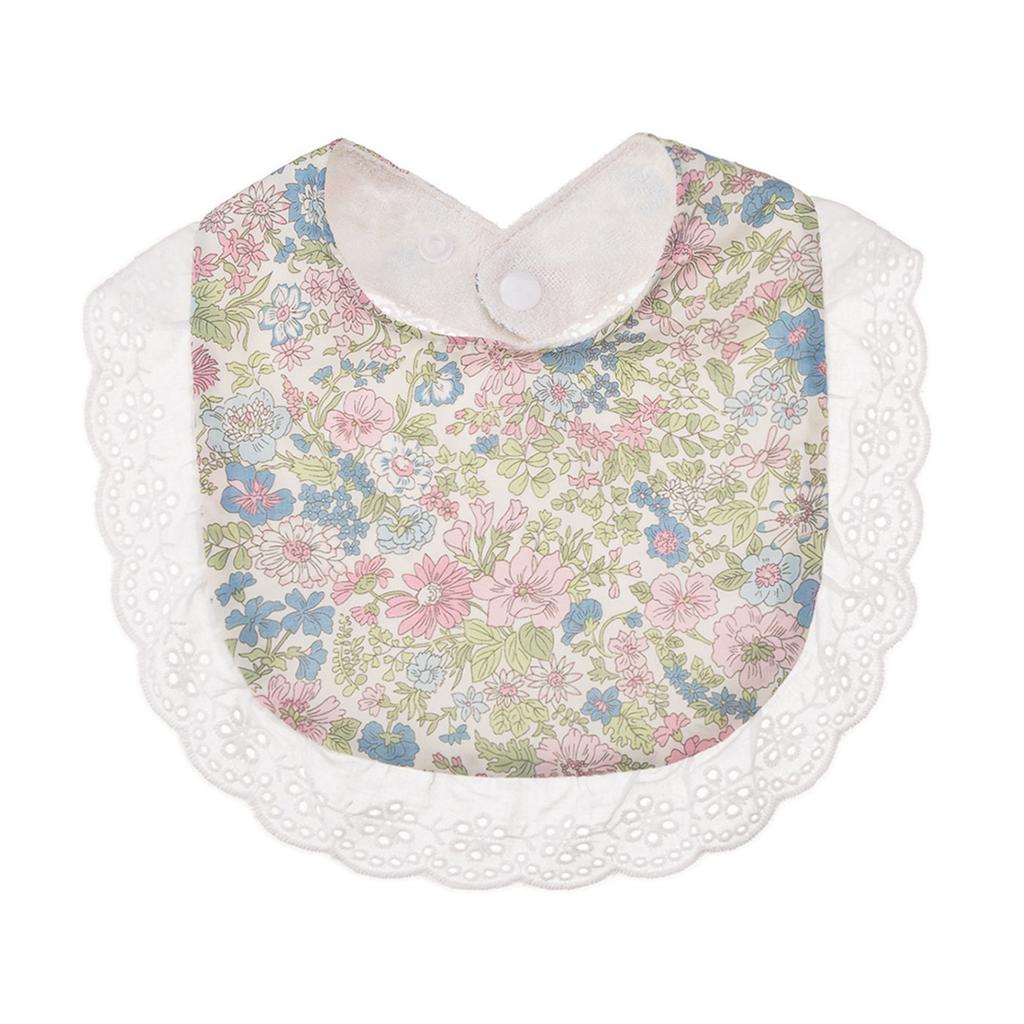 Printed Bib for Baby Newborns Drooling Bib Cotton Burp Cloth With/without Headwear Soft & Comfortable Feeding Towel