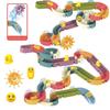 Baby Diy Assembling Track Slide Suction Cup Toys Bath Tub Toys Baby Bathroom Bathtub Shower Toy Set Duck Water Toys For Children