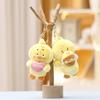 Annoying Funny Duck Keychain Cute Cartoon Girl Backpack Hanging Plush Dolls