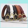 Leather Vintage Belt Women Versatile Decorative Waistband Casual Strap Jeans