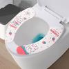 Toilet Seat Cartoon Pattern Non-Slip Waterproof Toilet Seat Pad Easy To Clean Reusable Hygienic Waterproof Toilet Seat Protector
