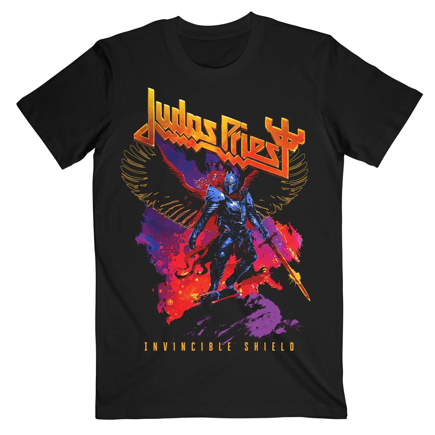 Крылатый Человек Judas Priest Черная унисекс все размеры Футболка A436 XL