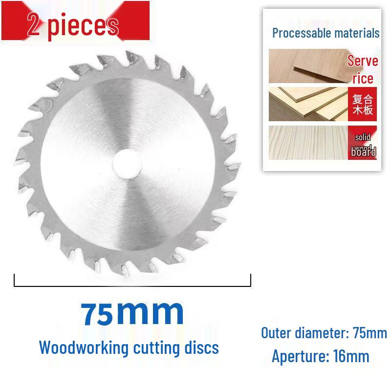Mini 76mm (3") Angle Grinder Blade: Metal Grinding & Polishing Disc, Cutting Wheel 10mm Arbor.