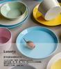 TAMAKI Luonto 5-Piece Set: Ilta Pink Plate, Colored Dish, Pasta Plate, Bowl, Soup Cup (T-947739)
