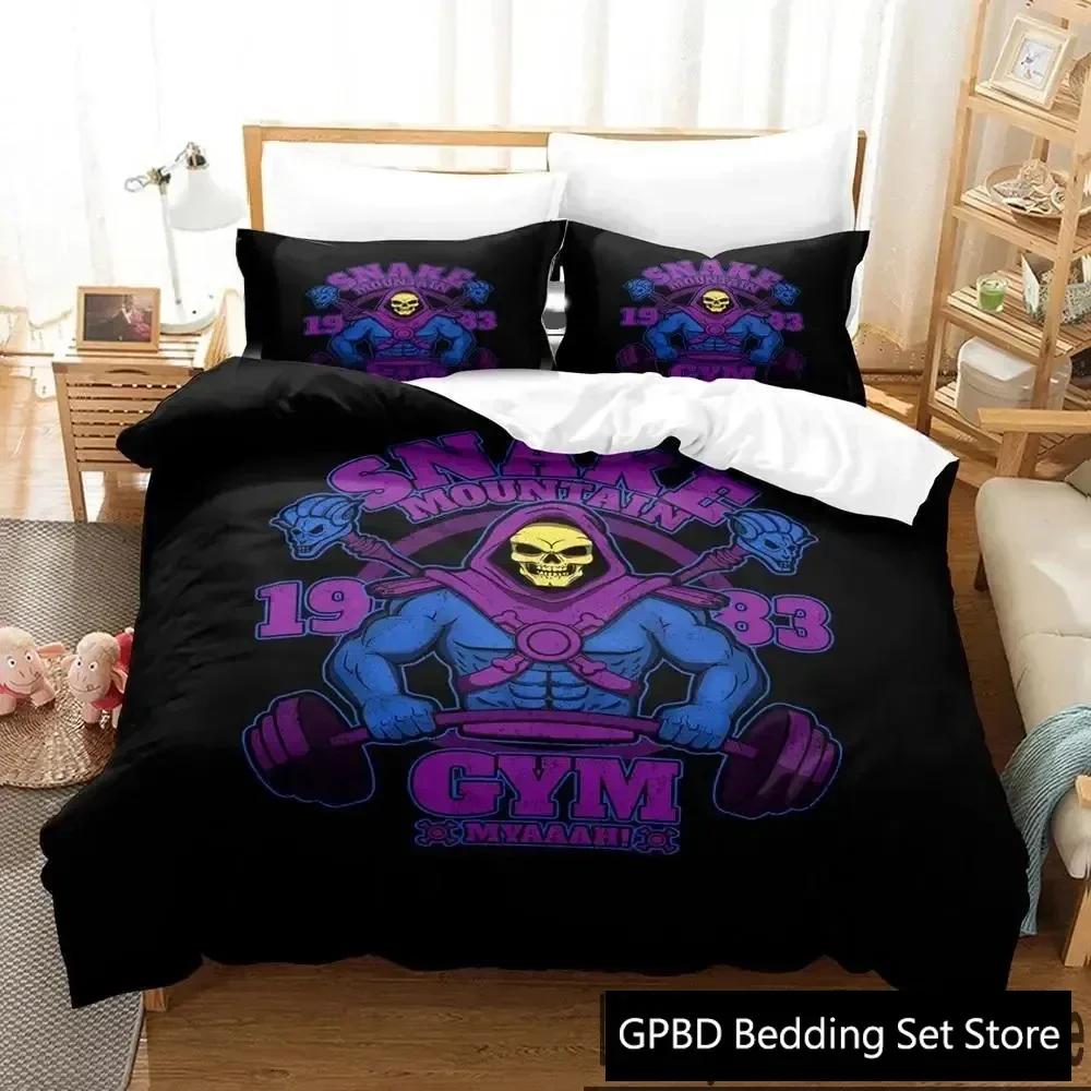3D Print Snake Mountain Gym Bedding Set Bedroom Soft Modern Bedspreads Comefortable Kids Duvet Cover Quilt Cover And Pillowcase