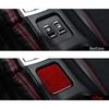 Seat Heating Button Decor Frame Cover Trim For Toyota 86/Subaru BRZ Carbon Fiber
