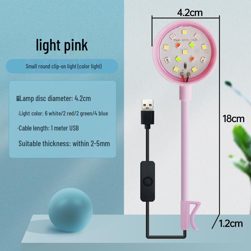 Mini USB LED Clip Light for Aquariums - High Brightness for Aquatic Plants