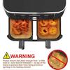 100 Pcs Ninja Air Fryer Liners Disposable, Non-Stick Parchment Paper for Ninja