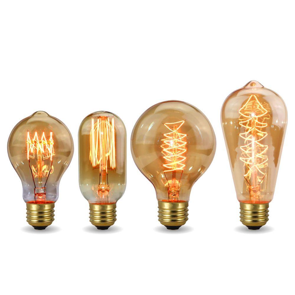 Filament Home Decor Safe Retro Light Appliance Home Lighting Edison Light Bulb Incandescent Bulbs