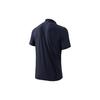 Anta Training Series Letter Print Breathable Short Sleeve Polo Shirt Men Tops Midnight-Blue 152337143-3