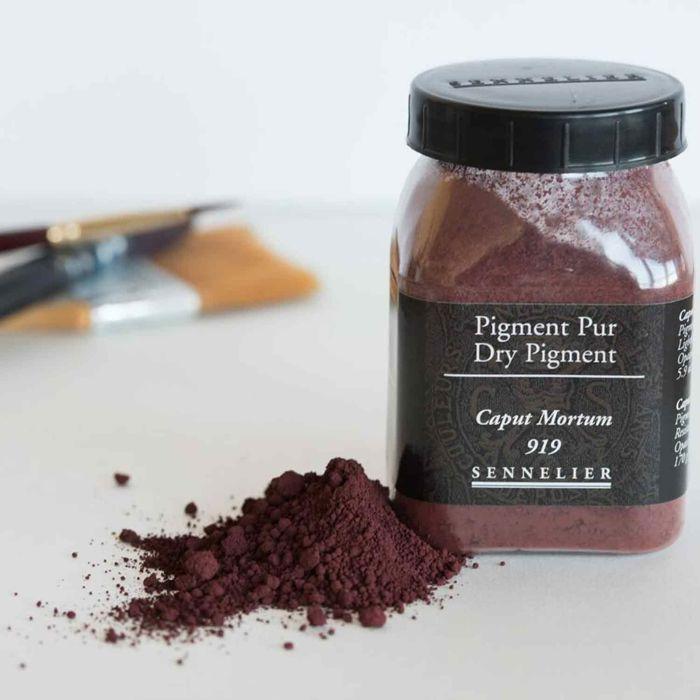 Pigment for Painting - 170g Jar - Caput Mortuum Brown