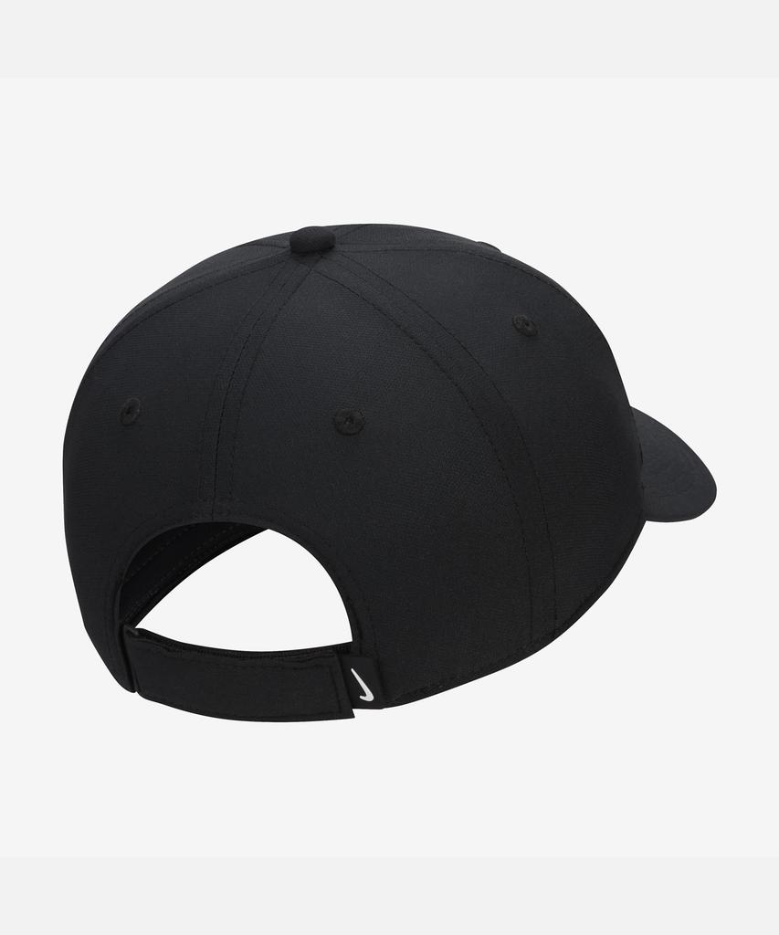 NIKE Dri-Fit Club Structure Swoosh Cap - Black:White / Fb5625-010