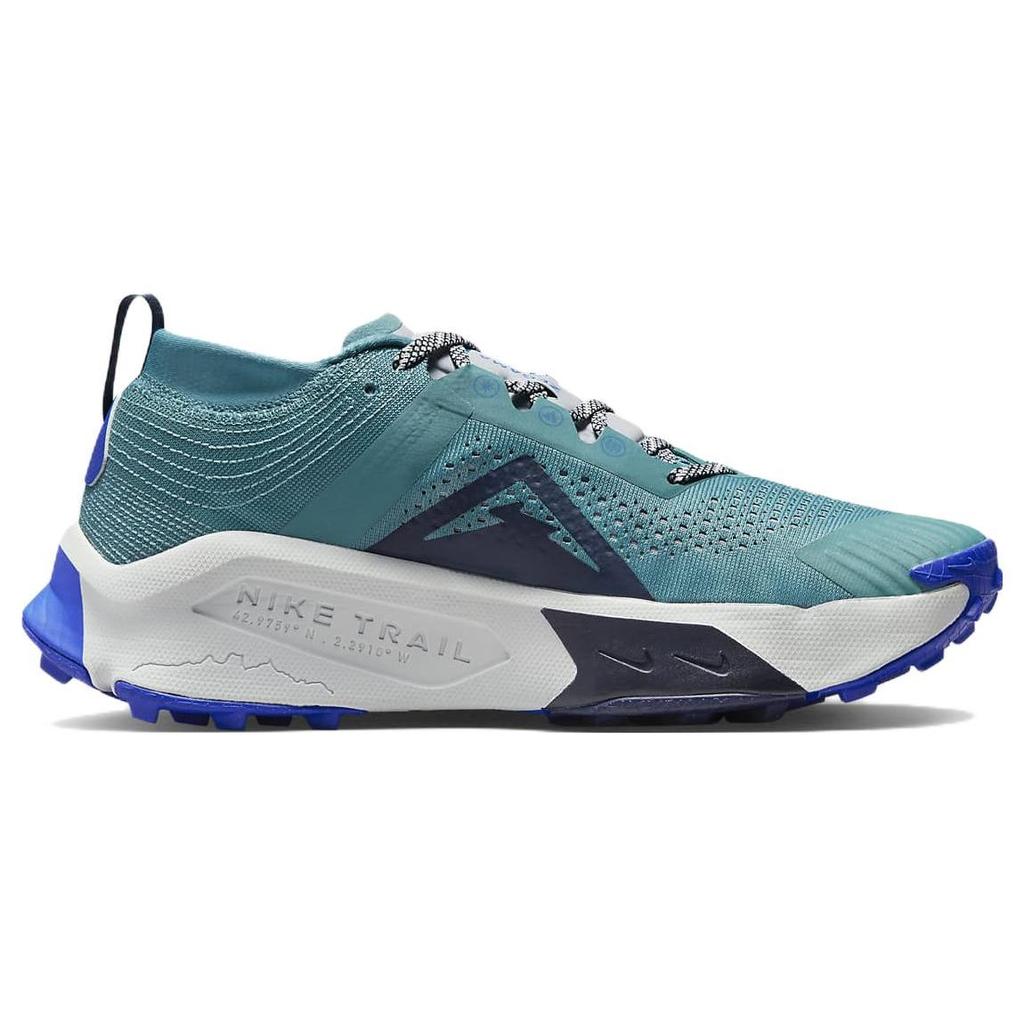 Nike ZoomX Zegama Mineral Teal Racer Blue Men Sneakers Green Wolf-Grey Obsidian DH0623-301