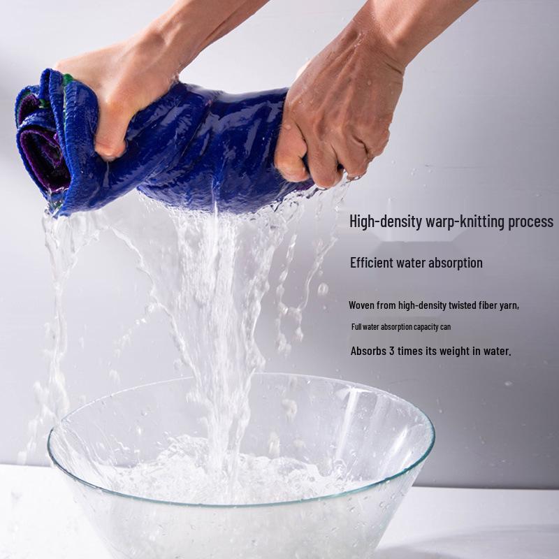 Ultra-Absorbent Thickened Large Car Wash Towel - Premium Microfiber Cleaning Cloth