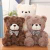 25cm Cute Cartoon Little Teddy Bear Plush Toys Stuffed Soft Animals Dressing Up Doll for Girls Kids Nice Surprise Birthday Gifts