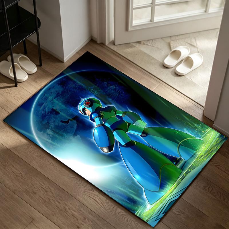 Mega Man  A rug suitable for office chair areas living rooms and computer desks perfect for home offices and an ideal holiday gift
