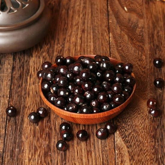 Wild Rosewood Soapberry Prayer Beads in Wine Red Bodhi - Loose Beads from Sapindus Mukorossi (No Three-Way Bead)