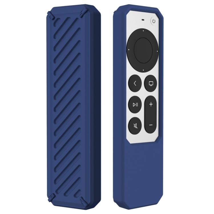 2 PCS Remote Control All-Inclusive Anti-Drop Silicone Protective Cover, Applicable Model: For Apple TV 4K 2021