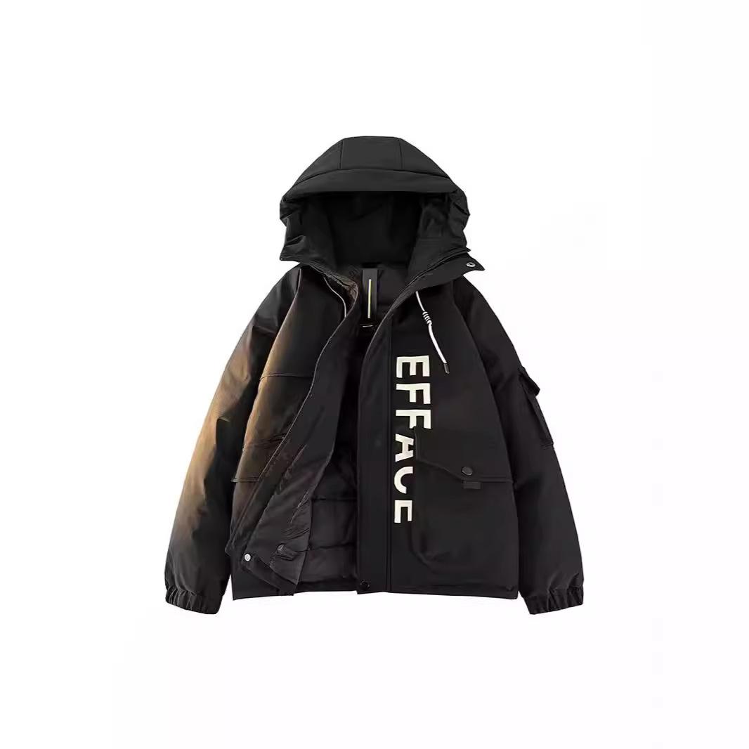 Модный зимний пуховик новый мужской модный бренд 3XL — фото 6