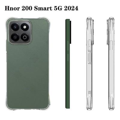 Husă antișoc Airbag pentru Honor 200 Smart 200Smart Husă din silicon TPU pentru Airbag transparent pentru Honor X7C 4G X5B 200 Smart 200Smart