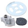 Gear Box T8F Chain Sprocket Kit Box Sprocket Chain Set For 4c 49Cc Kart Mini Moto Dirt Bike