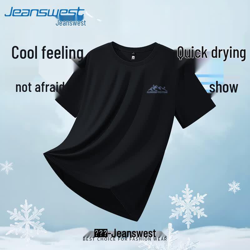 Jeanswest Men s Ice Silk Cooling Sunscreen T-Shirt L