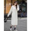 Mokana Women's Christmas Style Long-Sleeve Midi Dress