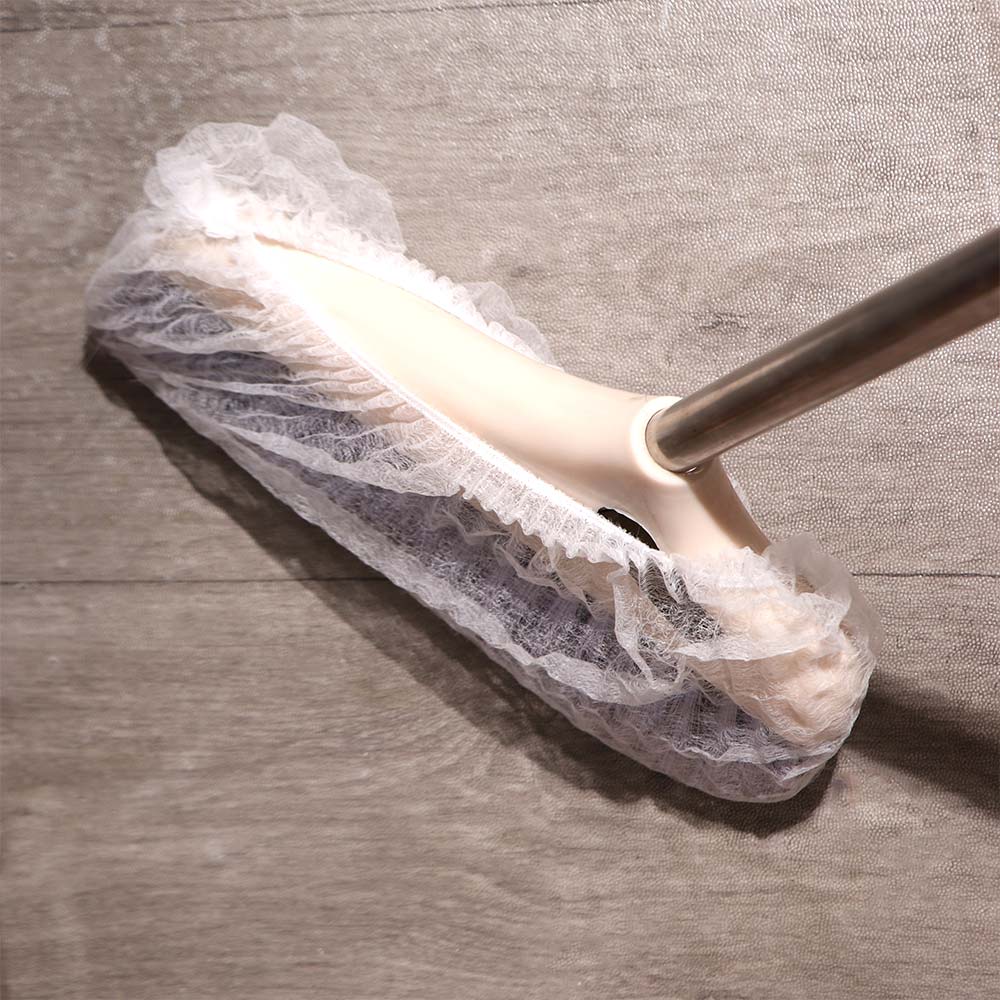 50Pcs/100Pcs Portable Disposable Broom Cover Hair Absorbent Non-woven Fabric Broom Dust Cover Household Electrostatic Dust Paper