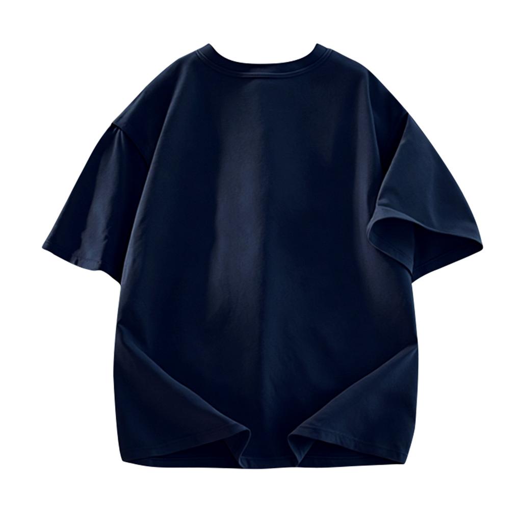 Tonlion T Shirts Unisex Crew Neck Moderate TSNZJY0452