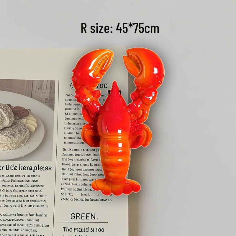 Nordic 3D Gourmet Food Fridge Magnet - Creative Home Decoration