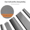 Fitter File Set: Flat, Half-Round, Round, Triangular, Square Files, Grinding Iron Block, Woodworking Tool