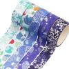 Masking tape 10 pieces set washi ocean blue silver foil DIY craft journal planner scrapbook wrapping gift decoration
