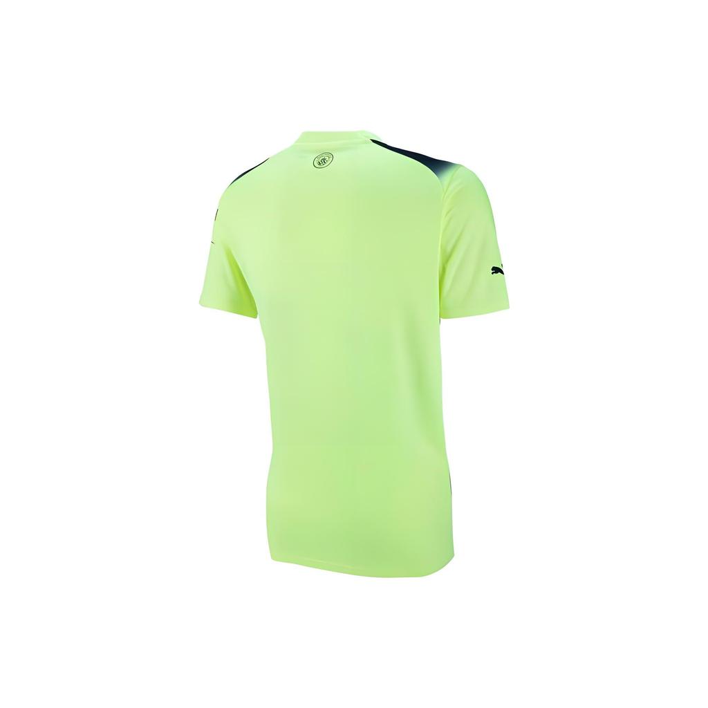 Puma Maglia da Calcio MCFC Edizione Capodanno Cinese Coniglio Stampa Dettaglio Righe Dipinte a Spruzzo Girocollo Manica Corta - Versione Fan Trasferta Seconda 765734-03