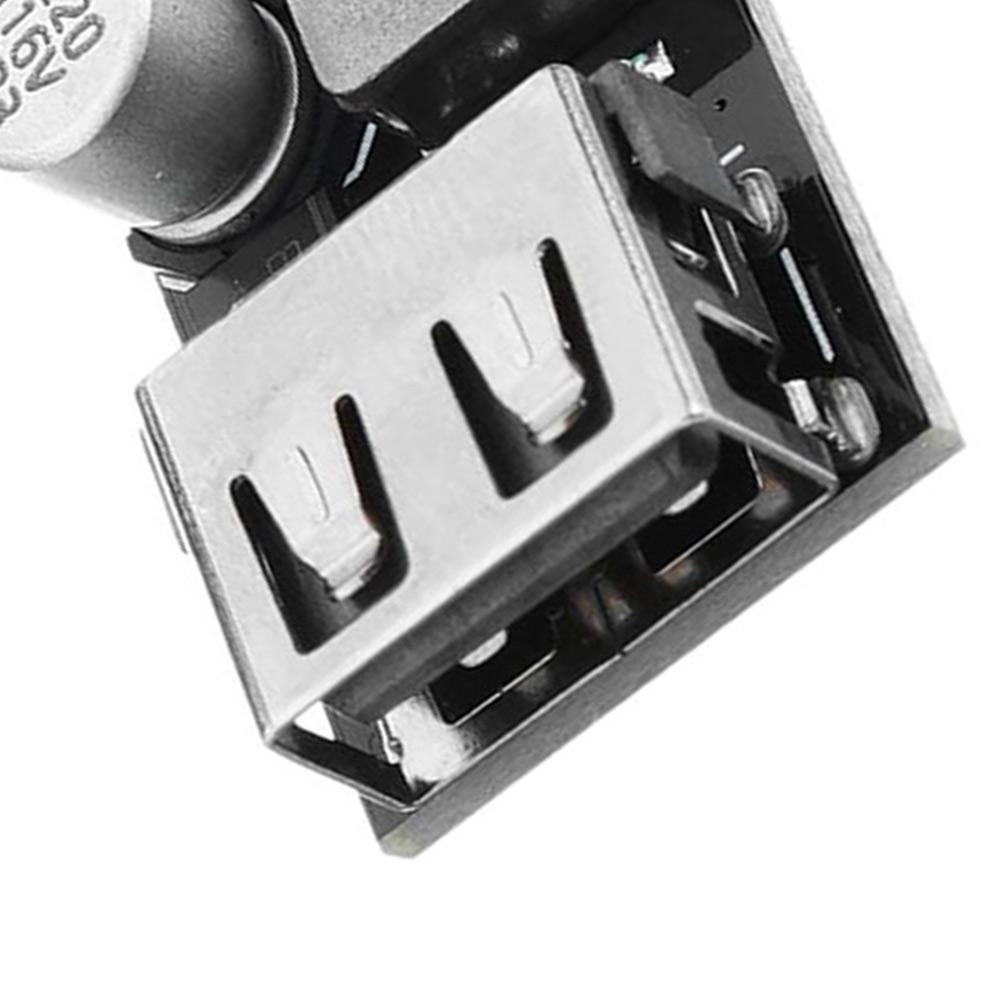 10pcs Wide Input 6V-32V To 5V-12V USB Buck- Converter Module With LED Indicator Over-current Protection For Electronics