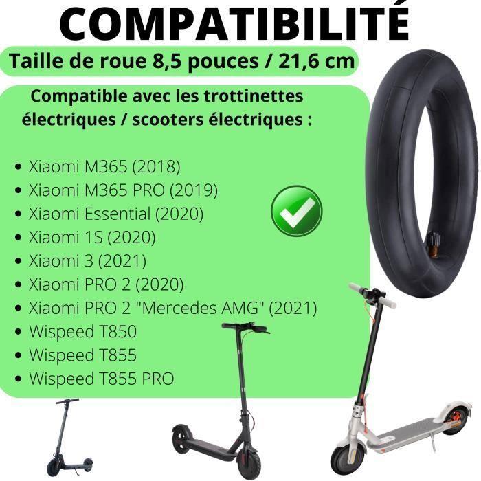 Camera d'aria per Monopattino Xiaomi M365 M365 PRO Essential Wispeed T855 T850 - Ruota da 8,5 pollici Anteriore Posteriore [Confezione da 2] Phonillico®