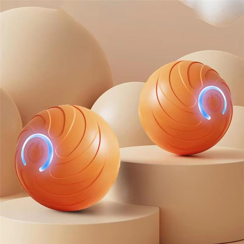 Good-Smart Pettoys Ball Electric Automatic Jumping Rolling Ball Interactive Game Rechargeable Moving Puppy/Kitty