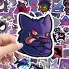 10/30/55PCS  Cute Gengar Anime Stickers Decal For Kid DIY Laptop Scrapbook Fridge Graffiti Funny Cartoon Sticker Toy Gift